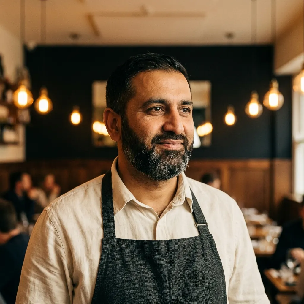 Portrait of Abdul, Flame founder